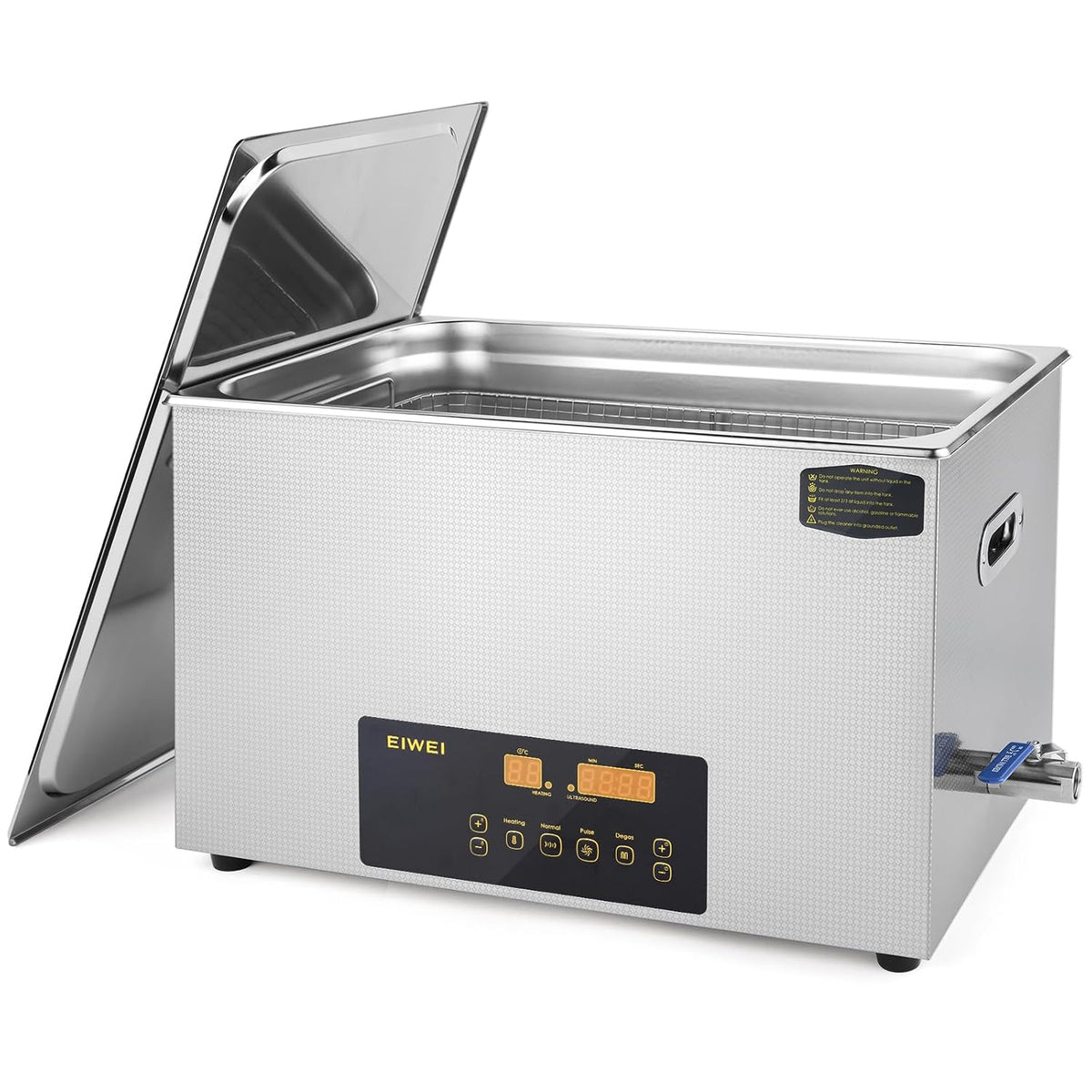 Suministros de limpieza de laboratorio Limpiador ultrasónico, 30 litros, doble frecuencia, profesional, digital, de acero inoxidable, con temporizador