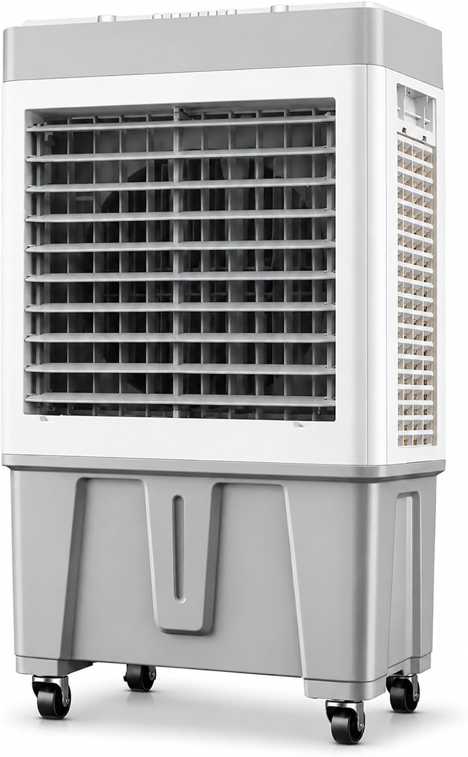 Climatizadores evaporativo Generic, Enfriador de aire portátil con oscilación de 120°, ventilador de refrigeración industrial de alto flujo de aire