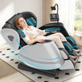 Gegcucey Sillones y asientos de masaje eléctrico, Sillón de Masaje de Cuerpo Entero con Rodillos y Airbags, Función Zero Gravity, Altavoz Bluetooth y