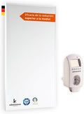 Radiador calefactor infrarrojo 1000 W - termostato Smart - modelo Eco, Könighaus