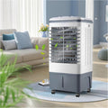 Aire acondicionado portátil Enfriador De Aire Evaporativo con Gran Tanque De Agua De 20l, Ventilador De RefrigeracióN PortáTil A 3 Velocidades Con