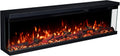 WEKA FIREPLACE Chimenea eléctrica, Panorama 3S 60 Chimenea Eléctrica 152cm, WiFi