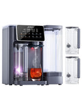 Dispensadores de agua caliente R9 Purificador Agua Osmosis Inversa Doméstica Para Encimera, Dispensador Agua Caliente, 7 Etapas Filtración, UV