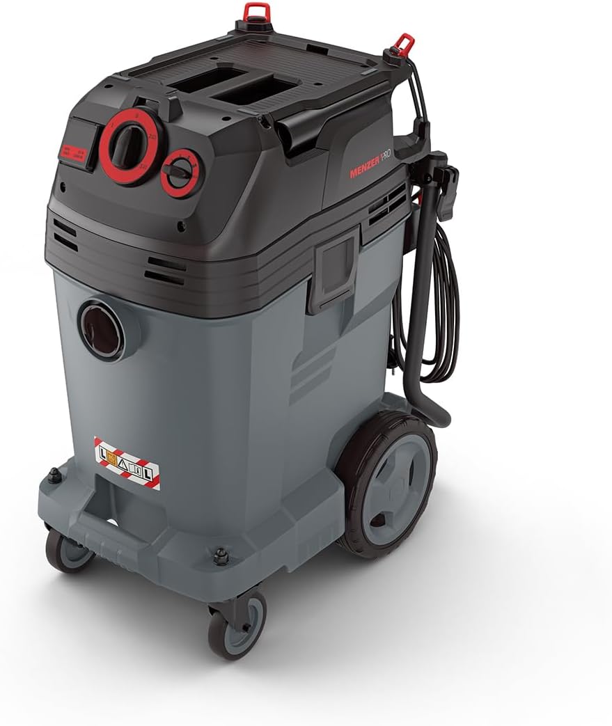 Aspiradoras industriales para sólidos y líquido de MENZER, Aspirador Industrial VCL 550 Pro Antistatic Seco y Húmedo