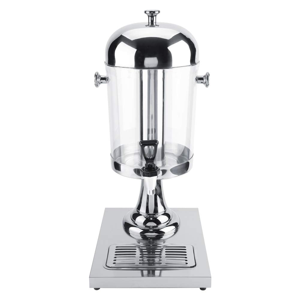 Dispensadores de bebida KIMISS, Máquina de zumos de acero inoxidable para bar y restaurante, máquina de bebidas frías y calientes, multifunción y