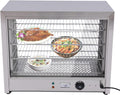 Taozhiyy Calentadores de comida, Vitrina para catering, 4 pisos, mostrador caliente, mostrador de calor, calentador de alimentos con 800 W y rango de