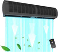 Generic Ventiladores de pared, Ventilador de cortina de aire, ventilador comercial de pared para interiores, cuerpo pequeño silencioso para oficina en