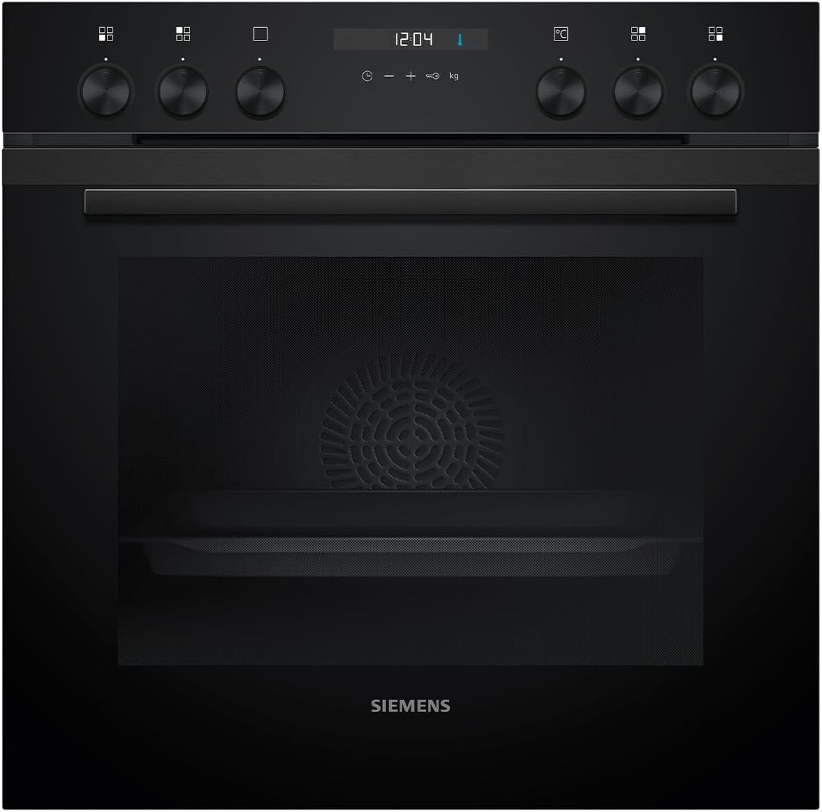SIEMENS HE217GBB3 Cocina independiente, iQ500 - Cocina empotrable (60 x 60 cm), color negro