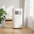 ZJUNLI Aire acondicionado portátil, Portátil 12000 BTU Sin Instalación, Enfriador Móvil con Enchufe UK, Modo Silencioso y Deshumidificador, Pantalla