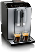 Bosch TIE20504 Cafetera automática, Cafetera Superautomática, 6 Niveles Intensidad, Acero