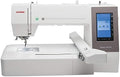 Janome Máquinas de bordar, Máquina de coser Best Domestic Portable Euro Pro - Máquina de coser computadora blanca barata