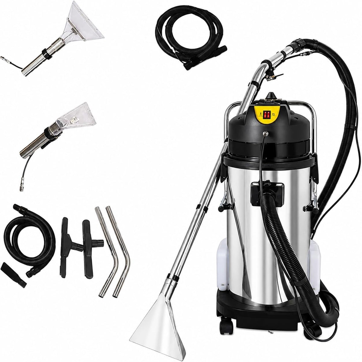 Aspiradoras para alfombra Máquina de Limpieza de Alfombras 20 L/30 L/40 L 1034 W para Hostelería 20L(5.3Gal) Tank, WANGYYDS