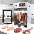 Deshidratador de Generic, Armario secador de carne, acero inoxidable, capacidad de 7, 5 kg, temperatura ajustable de 30 a 90 °C, temporizador digital