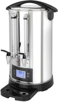 Caytime Teteras de té caliente, Tetera D15, Máquina de té digital aislada con doble pared, Samovar Semaver 15 litros