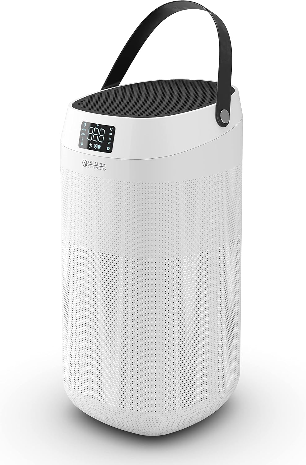 Olimpia Splendid Purificadores de aire, 99277 Aura Care Purificador de aire, Tres etapas de filtración con Hepa13, Ionizador y lámpara UV germicida