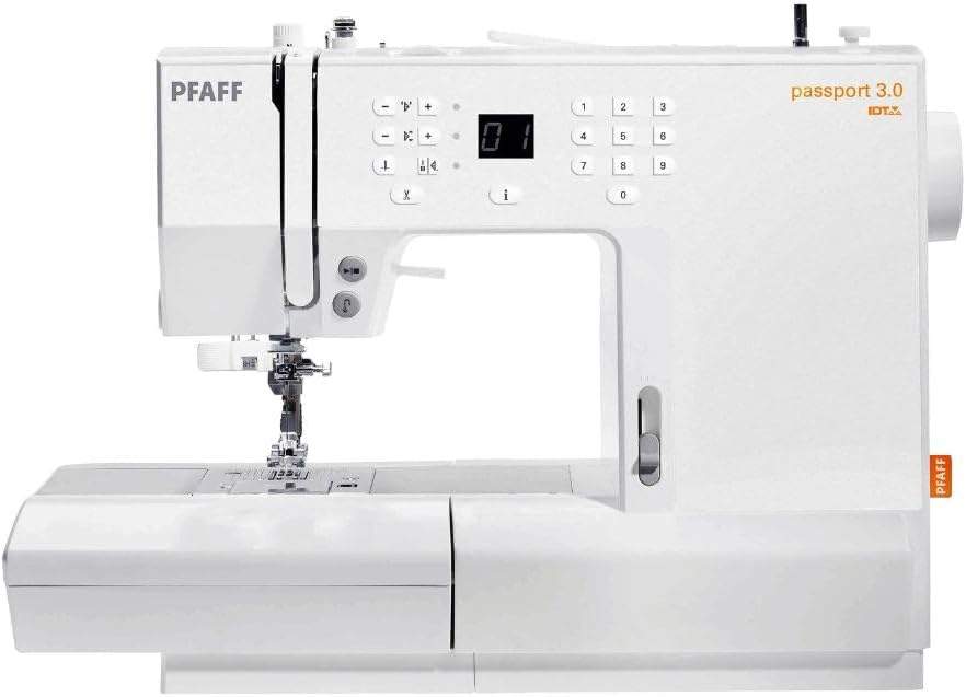 PFAFF Máquinas de coser básica, Máquina de coser electrónica Pfaff Passport 3.0 con 5 años de garantía