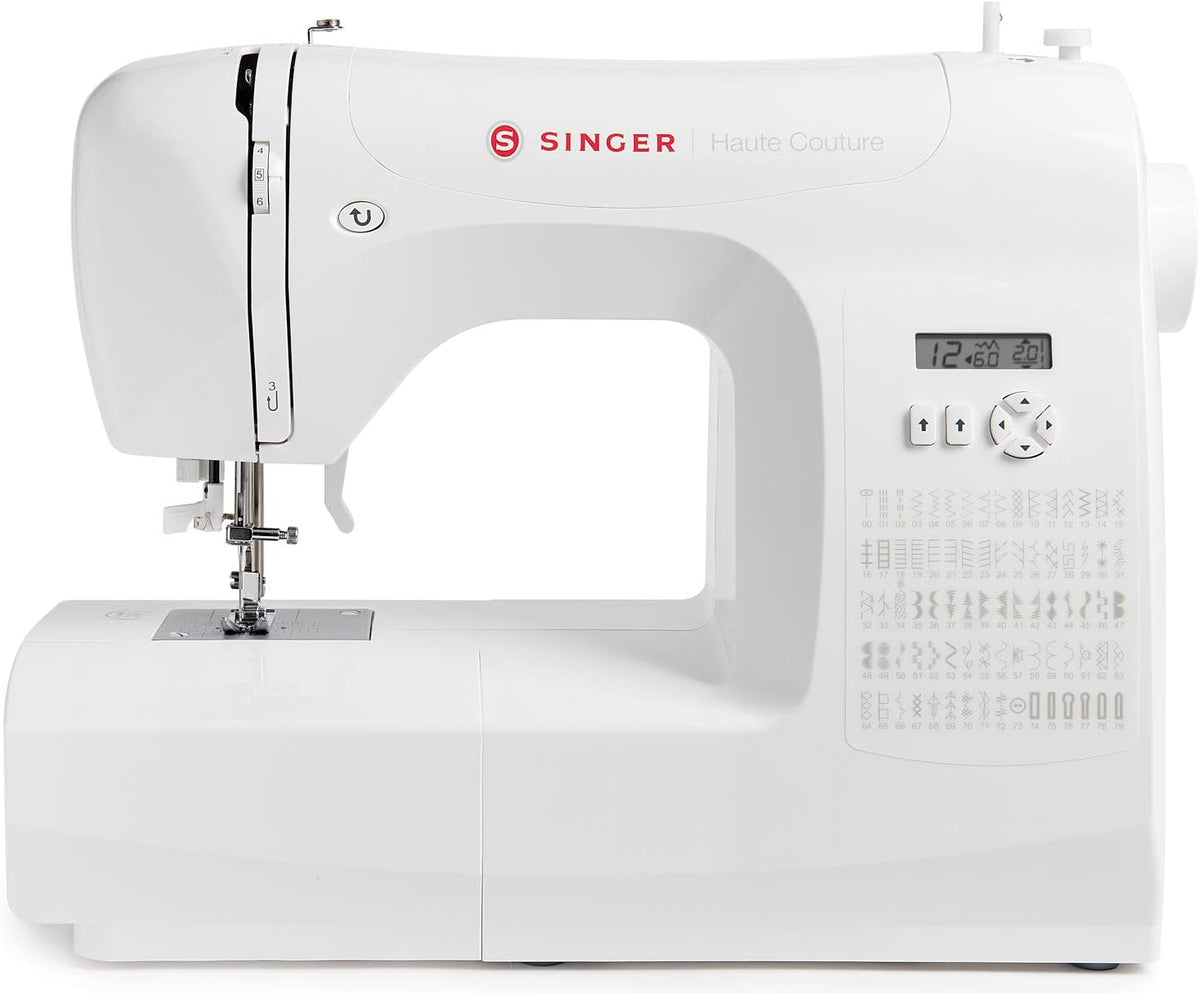 Máquinas de coser controladas electrónicamente Singer, Haute Couture - Máquina de coser electrónica - Edición Limitada - 80 puntadas - Máquina de