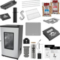 Ahumador ® Horno para ahumar DragON con generador de humo XXL, altura de 81 cm, armario para ahumar de alta calidad para una auténtica experiencia de