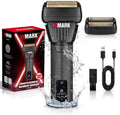 Afeitadoras eléctricas de láminas para hombre WMARK, para hombre, maquinilla de afeitar eléctrica para hombre, inalámbrica, recargable, motor de alta
