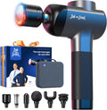 Masajeadores eléctricos de mano X6 Pro Max Pistola de Masaje Muscular con Cabezal de Masaje Térmico-Frío y Metálico, 11mm de Amplitud Pistola Masaje