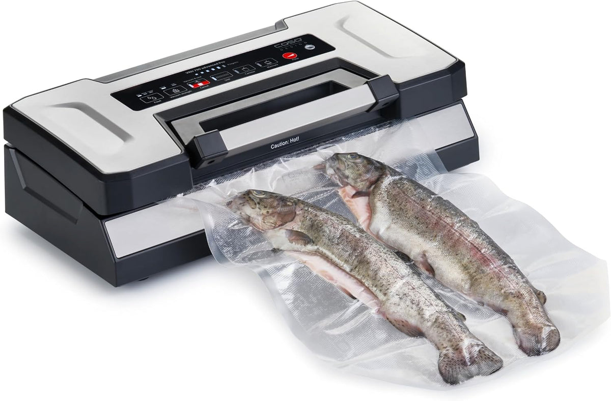 Caso Envasadoras al vacío, VRH 790 advanced Pro - Envasadora al vacío doméstica y profesional high end - Hasta 200 ciclos sin parar posibles