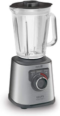 KB403D de KRUPS, batidoras de vaso, Perfectmix + batidora de alto rendimiento, 1200 W, 28.000 rpm, recipiente de cristal 2L, 3 programas, tecnología