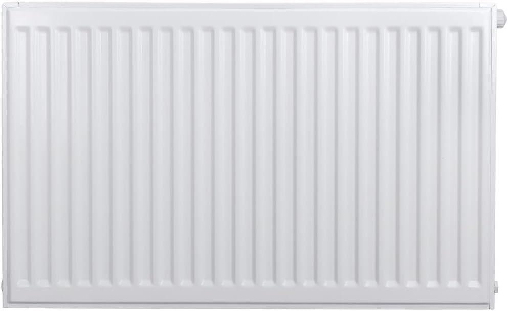 Radiador de Belrad, Typ 22 - Radiador universal (600 x 1800 mm, con soporte y válvula, 6 conectores)