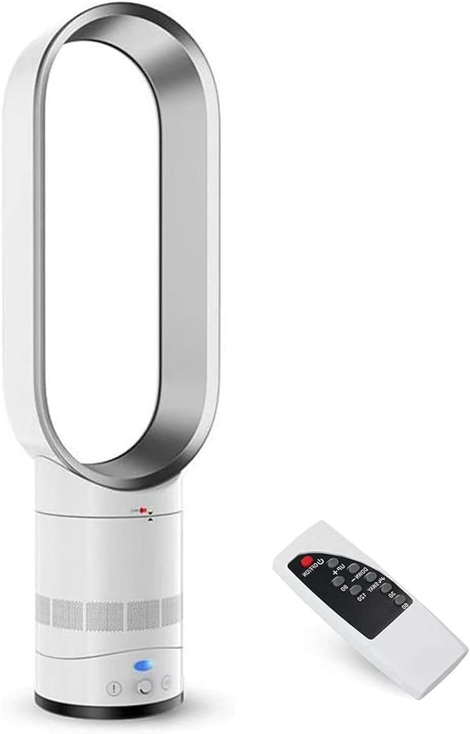 Ventilador de torre SABYDICAR, torre de 16 pulgadas, ventilador silencioso sin aspas con control remoto, ventilador purificador de aire de para el