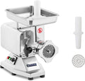 220PRO de Royal Catering, picadoras de carne, Picadora de carne Électrica Profesional RCFW (220 kg/h, 1000 W, 230 V, 1 Cuchilla, 2 Discos perforados)