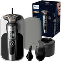 PHILIPS Afeitadoras eléctricas rotativas para hombre, Shaver Series 9000 Prestige - Afeitadora eléctrica en húmedo y seco, sistema de afeitado de