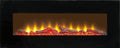 Sureflame Chimenea eléctrica, WM-9331 Chimenea eléctrica de pared con control remoto, 107 cm, negro