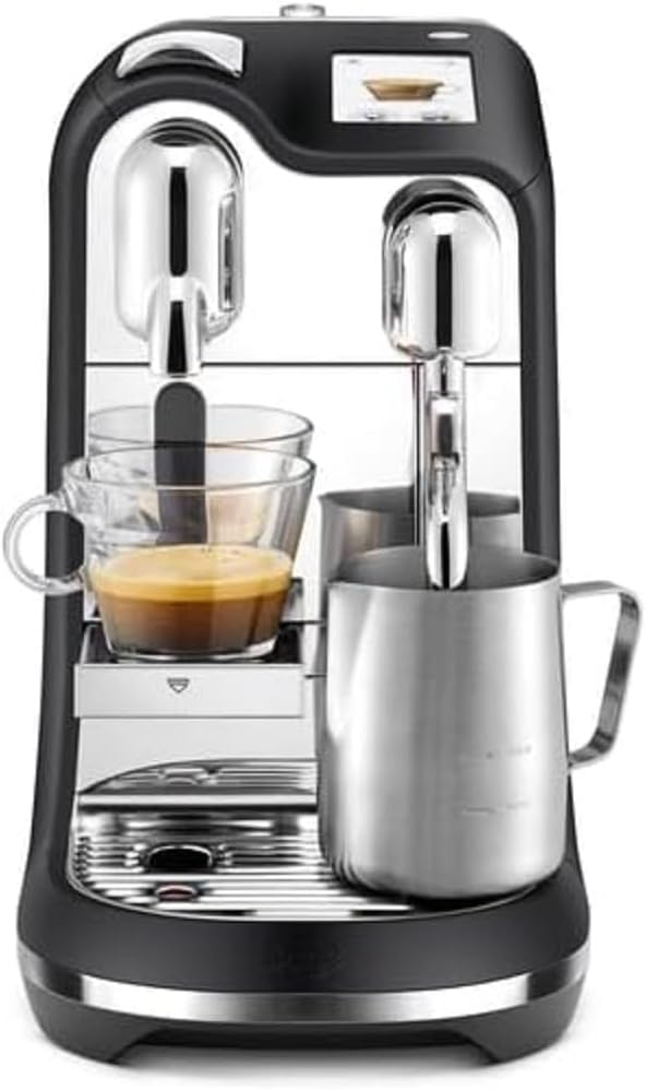 Cafetera automática Sage Appliances Creatista Pro, trufle negro SNE900BTR, Nespresso