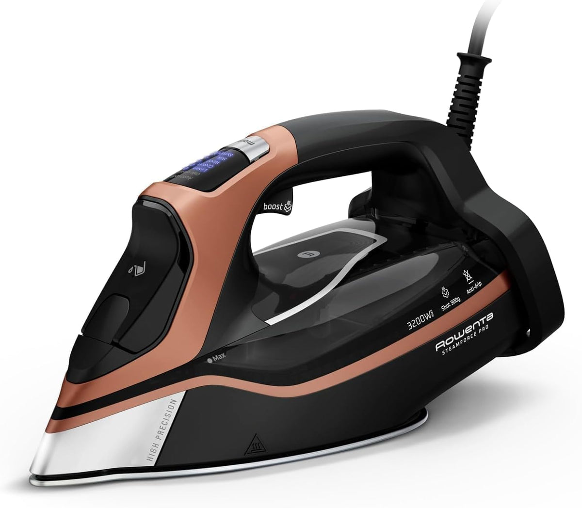 Rowenta Planchas de vapor, Steamforce Pro, Plancha de vapor, Golpe de vapor 300 g/min