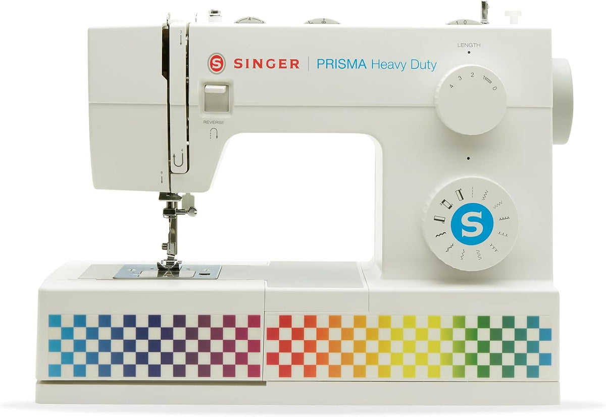 Máquinas de coser básica de Singer, Prisma Heavy Duty 4411 Máquina de Coser Mecánica, 11 Puntadas, Motor Potente, Alta Velocidad, Estructura Metálica
