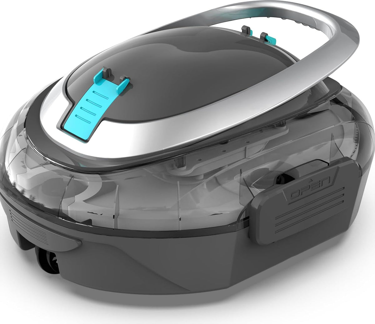 BRINBO Limpiafondos automático, S2 Robot Piscina, Doble Filtración, Grigio Roccia