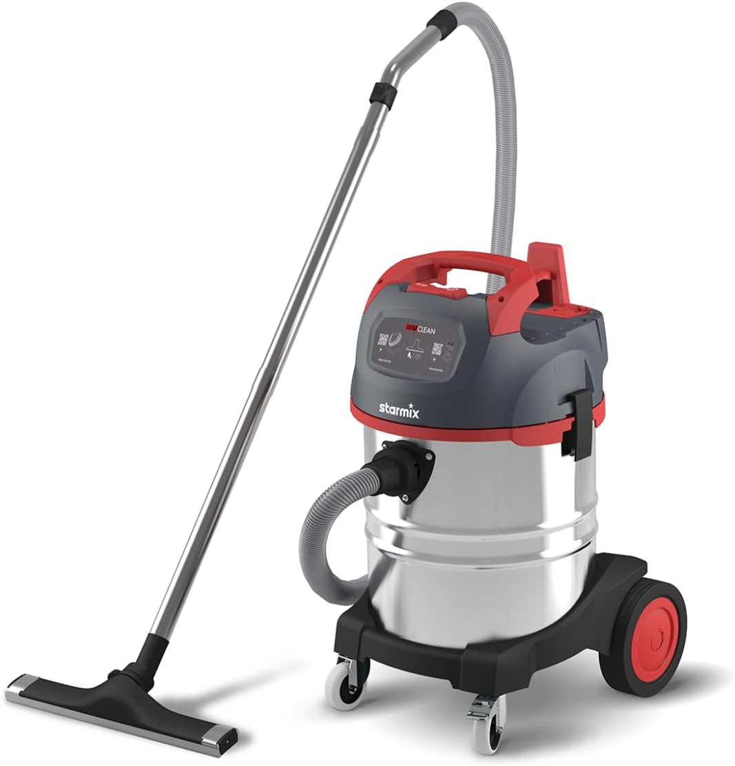 Starmix LD-1435 Aspiradoras de trineo, UClean PZ - Aspirador de Limpieza en seco y húmedo (1400 W, 35 L)