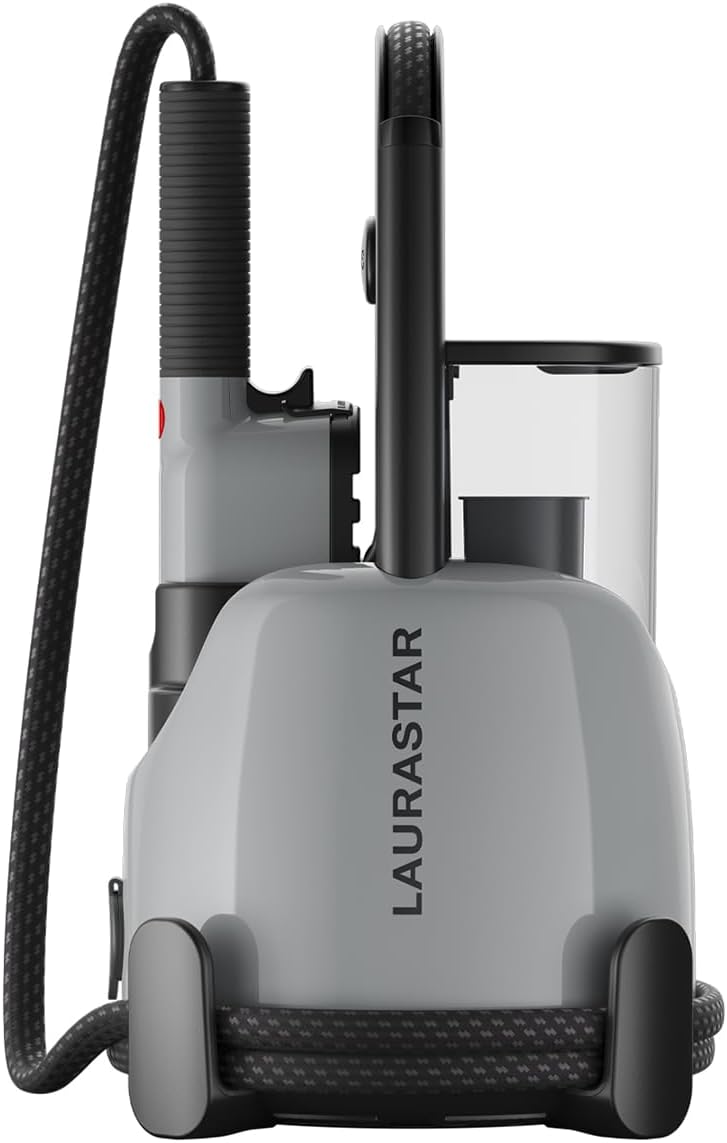 Limpiadoras de vapor IZZI Steamer 2 en 1, Potente vaporizador de ropa, Laurastar