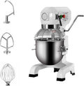 GGMGASTRO PRMH10 Mezclador, GGM Gastro Professional Planetary Mixer - Hornear y cocinar - 10 litros - 450 W - 3 niveles de velocidad - Tanque de acero