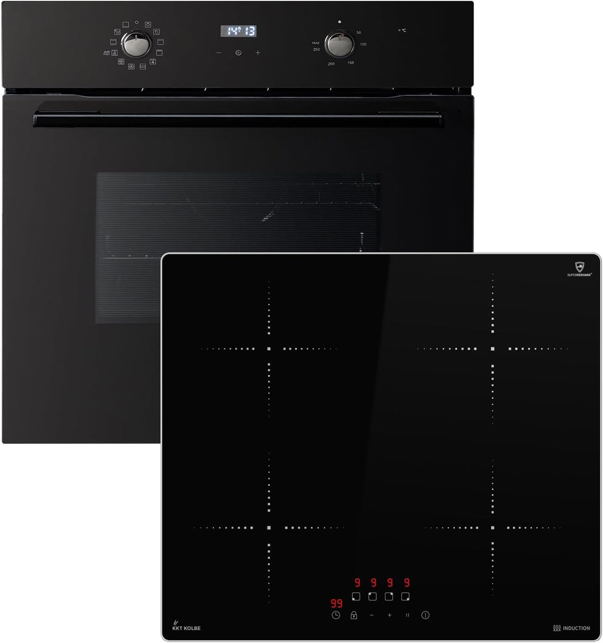 Cocinas empotrabl de KKT KOLBE, Juego de cocina autosuficiente
