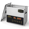 Suministros de limpieza de laboratorio de EIWEI, Limpiador Ultrasónico 3L, Limpieza Ultrasónica 120 W 40 kHz Con Calefacción, Temporizador y