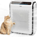 TER Air Purificadores de aire, Purificador de aire para mascotas domésticas, entrada en U para succionar el pelo de las mascotas, un 86% menos, HEPA