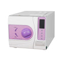 Autoclaves y accesorio 18L / 23L Autoclave clase B tres veces vapor de pulsación alta temperatura alta presión vapor de acero inoxidable pantalla