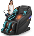Gegcucey Sillones y asientos de masaje eléctrico, Sillón de masaje 3D SL-Track, sillón de masaje con 8 bolsas de aire, calefacción en piernas y