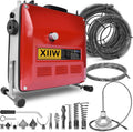 Sonda XIIW, Máquina limpiadora de tuberías 850 W con 12 cabezales para tubos de 20, 200 mm de diámetro, 450U/M