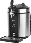 H.Koenig BW1880 Minitirador de cerveza, Máquina llenadora de cerveza H.Koenig, compatible con barriles universales presurizados/no presurizados de 5L
