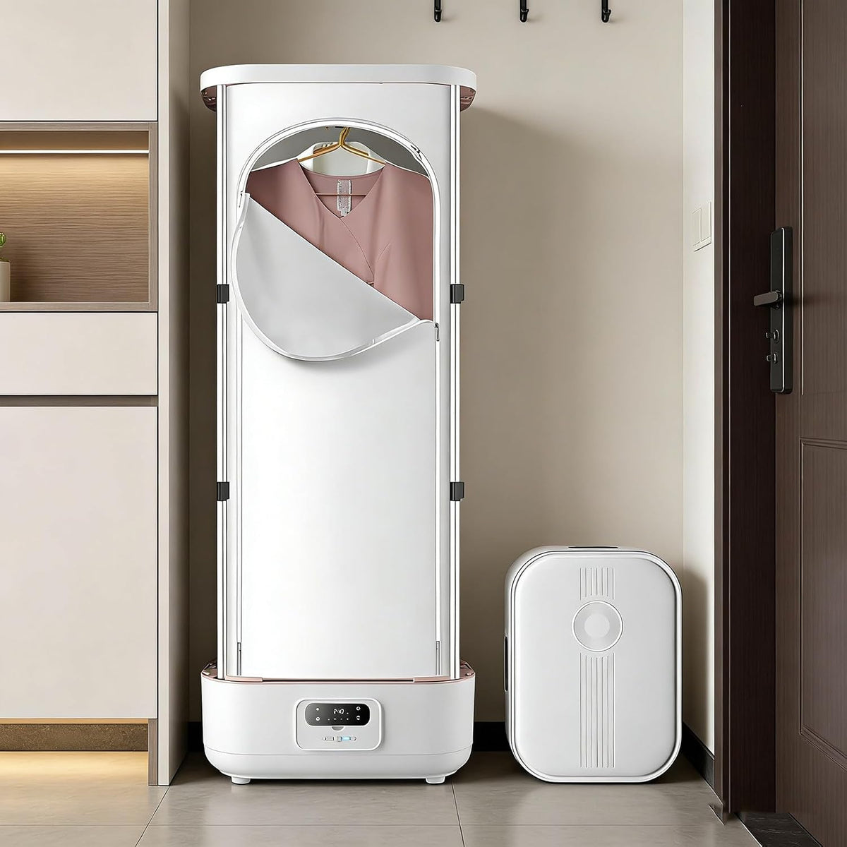 Beachtiful Planchas de vapor, Plancha Ropa Vertical Máquina de Planchado Automática, Secadora de Ropa, Máquina de Secado a Vapor, Portátil, Doméstica