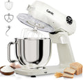 Camic Batidoras de mano, Batidora Amasadora 1800W 8L Amasadora Reposteria Todo Metal, 10 Velocidades, Pantalla Táctil LED, Equipada con Batidor
