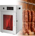 WTRYRN Deshidratador, Gabinete de maduración de Carne Comercial de Acero Inoxidable con rotación de 360°, Temperatura de 30-90 °C y Temporizador de 24