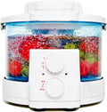 Utensilios de limpieza y esterilización Lavadora ultrasónica de verduras, máquina de desinfección de frutas y verduras con ozono, desintoxicación