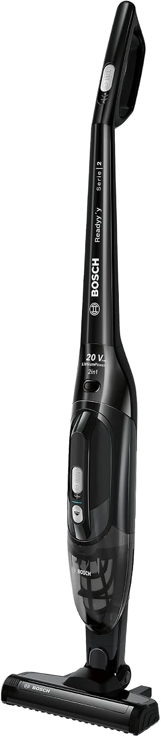 Aspiradoras escoba Bosch Hogar, Bosch - Aspirador sin cable Readyy'y, Serie 2, 20Vmax, Negro, BBHF220